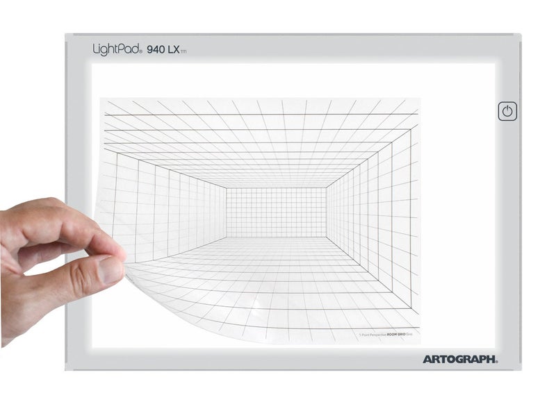 Koala Tools | Perspective Grid Transparency Sheets (Variety Pack of 4) - 8.5" x 11" | Overhead Projector and Light Box Transparencies - Tracing Film for Sketching & Drawing - Image 4